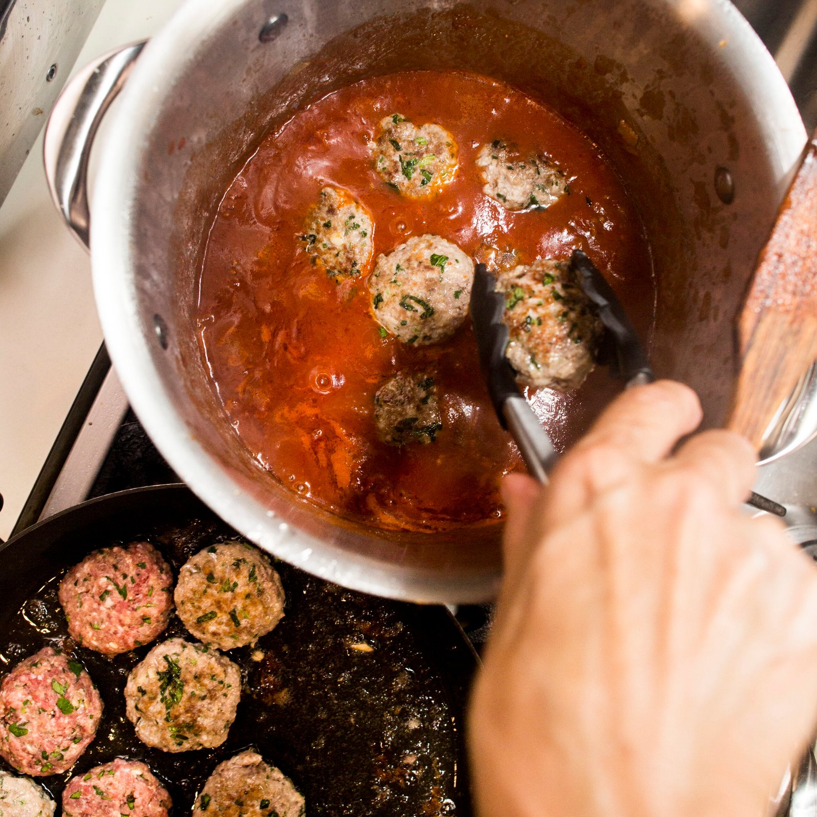 Meatballs with Spaghetti Bolognese